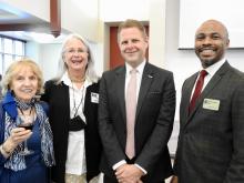 Genevieve Scott, Susan Alexander, Jimmy Cole, Dean James Frazier