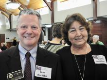 Sam Huckaba, Sharon Nicholson