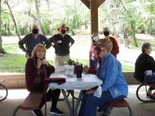 Genevieve Scott, Kirby Kemper, Jeff Owens, Lisa Liseno, Margaret-Ray Kemper, Debbie Satterwhite