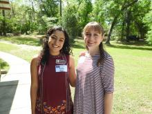 Sneha Kapril and Grace Robbins