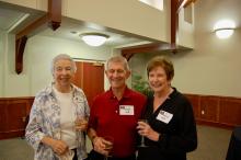 Joan McMillon, Bryan and Nancy Goff