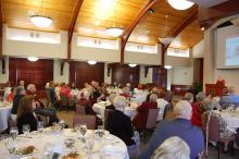 ARF members enjoying lunch and presentation