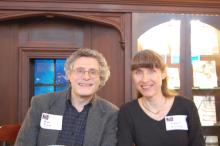 Michael Buchler, Nancy Rogers (Faculty Senators)