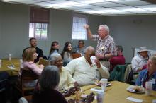 Kirby with the group