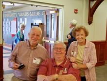 Tom Hart, Tom Harrison, Sue Hall