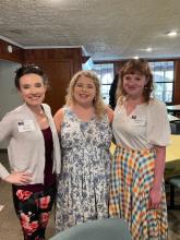 Caitie Bente, Carly Robinson, Rebecca Curran