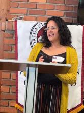 Vivienne Asturizaga, Scholarship winner, graduate in Ethnomusicology