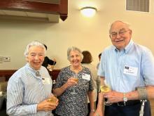 Joan McMillan, Marietta &amp; Ed Schroeder