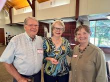 Ray Bye, Marie Cowart, Kathy Bye