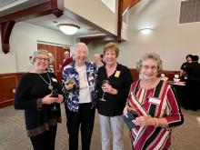 Susan Johnson, Joan McMillan, Nancy Goff, Sherry Hart
