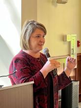 Stacey Patterson, Vice President for Research (guest speaker)