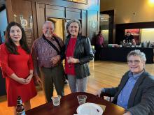 Eudunk Kim, Bernie &amp; Lisa Waxman, Michael Buchler