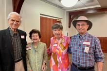 Calvin and Rose Zongker, Pat Martin, Sanford Safron