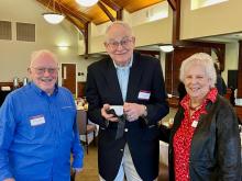 Homer Ooten, Ed Schroeder, Yvonne Ooten