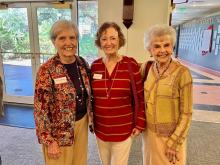 Marian Moore, Sue Hall, Betty Lou Joanos