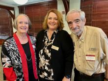 Ann Mullis, Leeann Barfield (guest speaker), Nick Mazza