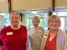 Anne Thistle, Natholyn Harris, Genny Blazek