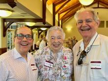 Joseph Kraus, Joan Macmillan, Mike Launer